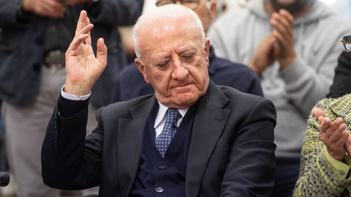 Vincenzo De Luca, governatore uscente in Campania
