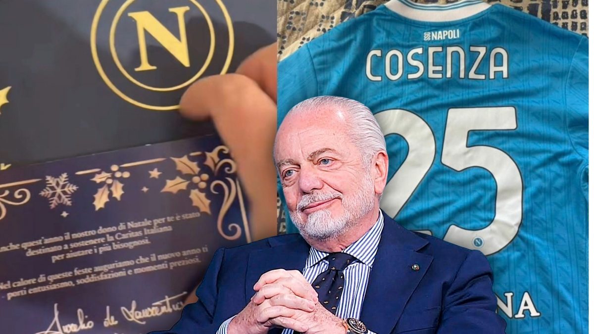 De Laurentiis e i pacchi regalo inviati al Comune