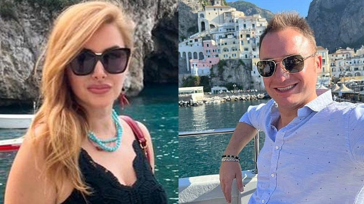 Anna Tagliaferri, la vittima. A destra Diego Di Domenico, il femminicida