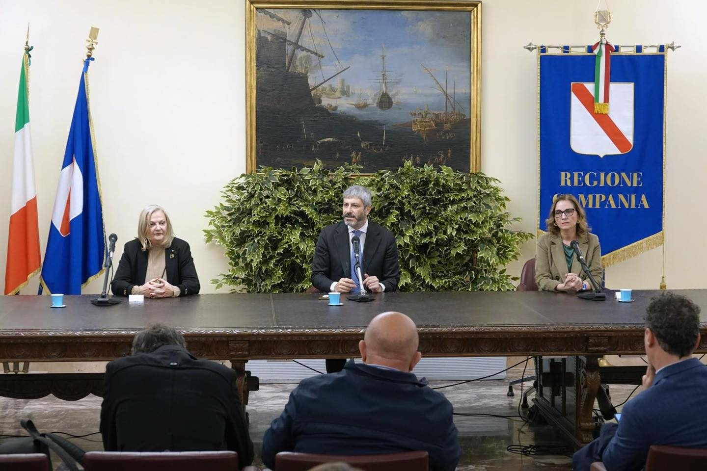 La conferenza stampa