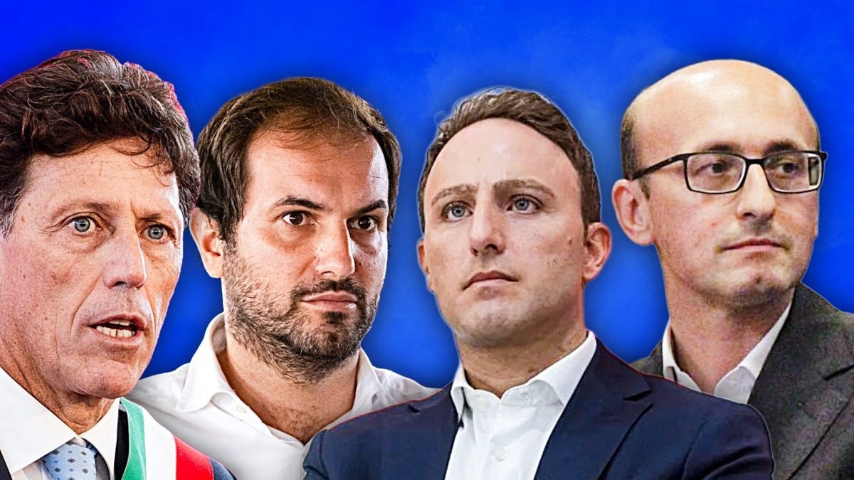 Enzo Cuomo, Marco Sarracino, Piero De Luca e Mario Casillo