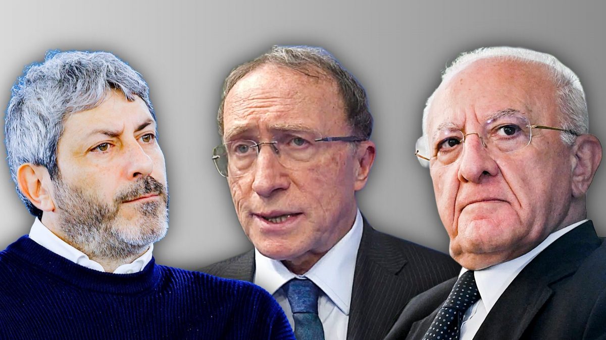 Roberto Fico, Fulvio Bonavitacola, Vincenzo De Luca