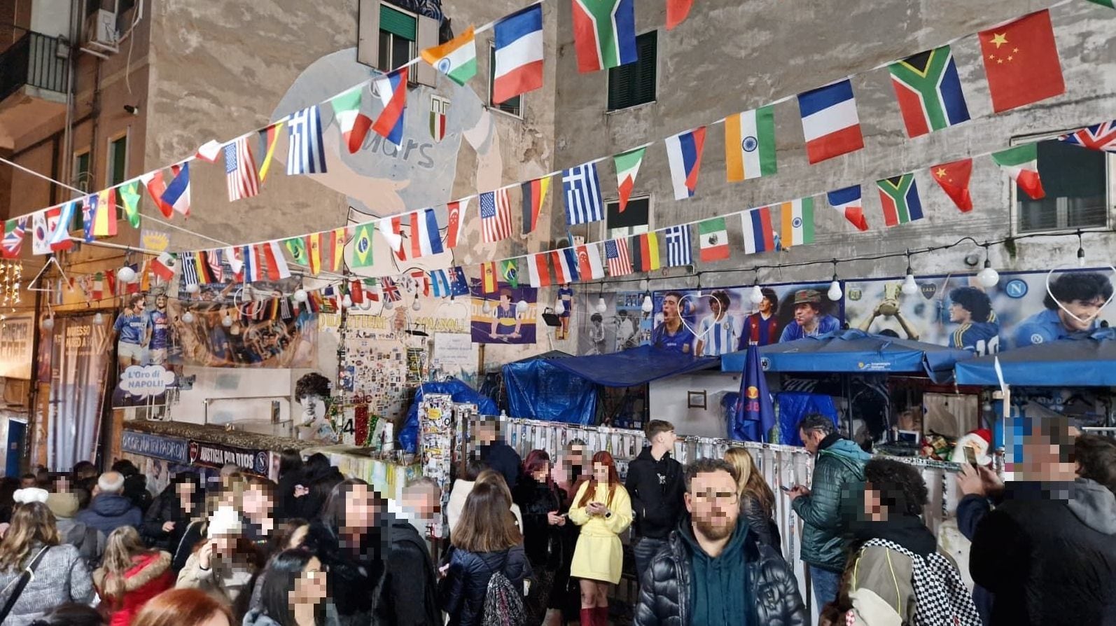 Chiuso il Murale di Maradona / Fanpage.it