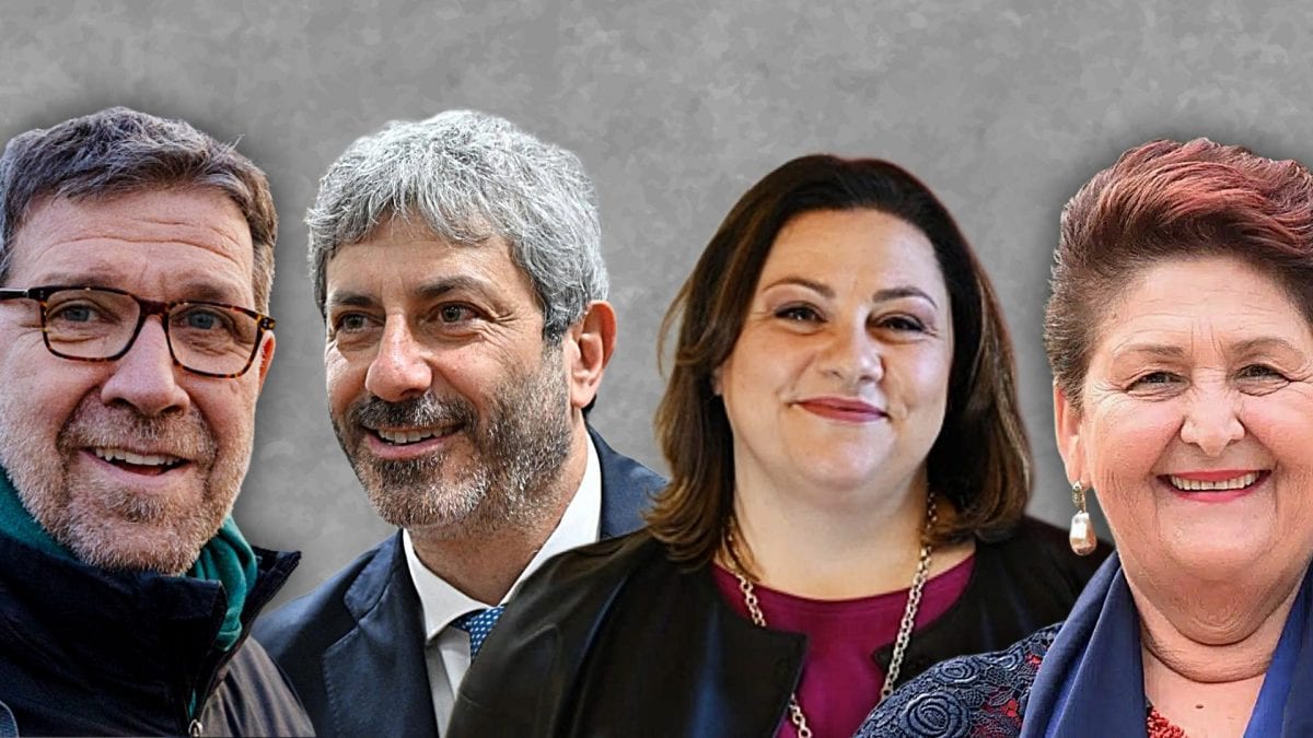 Andrea Morniroli, Roberto Fico, Maria Carmela Serluca, Teresa Bellanova