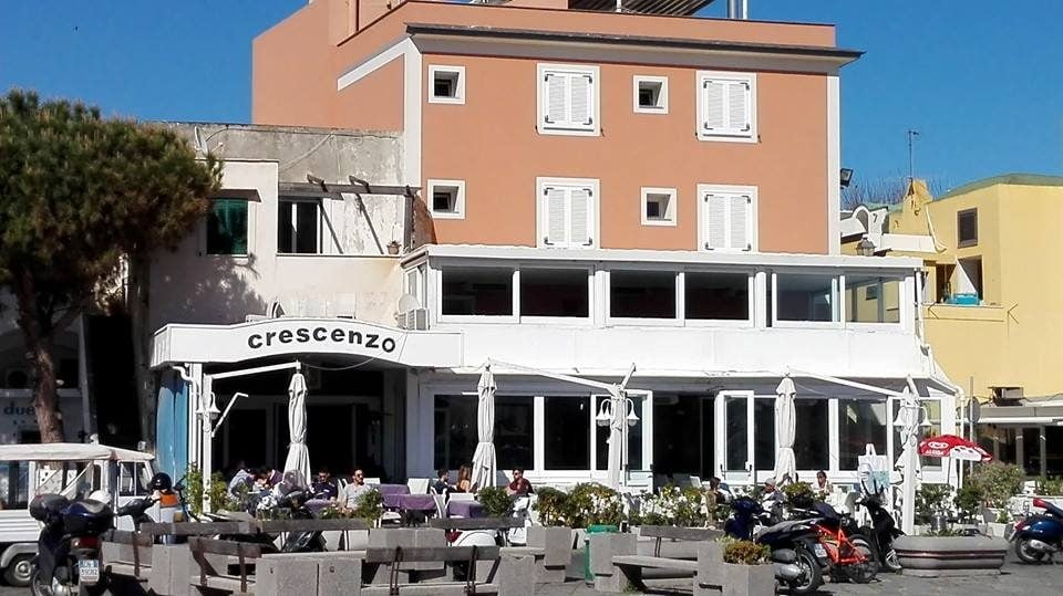 Il ristorante hotel "Crescenzo" alla Chiaiolella