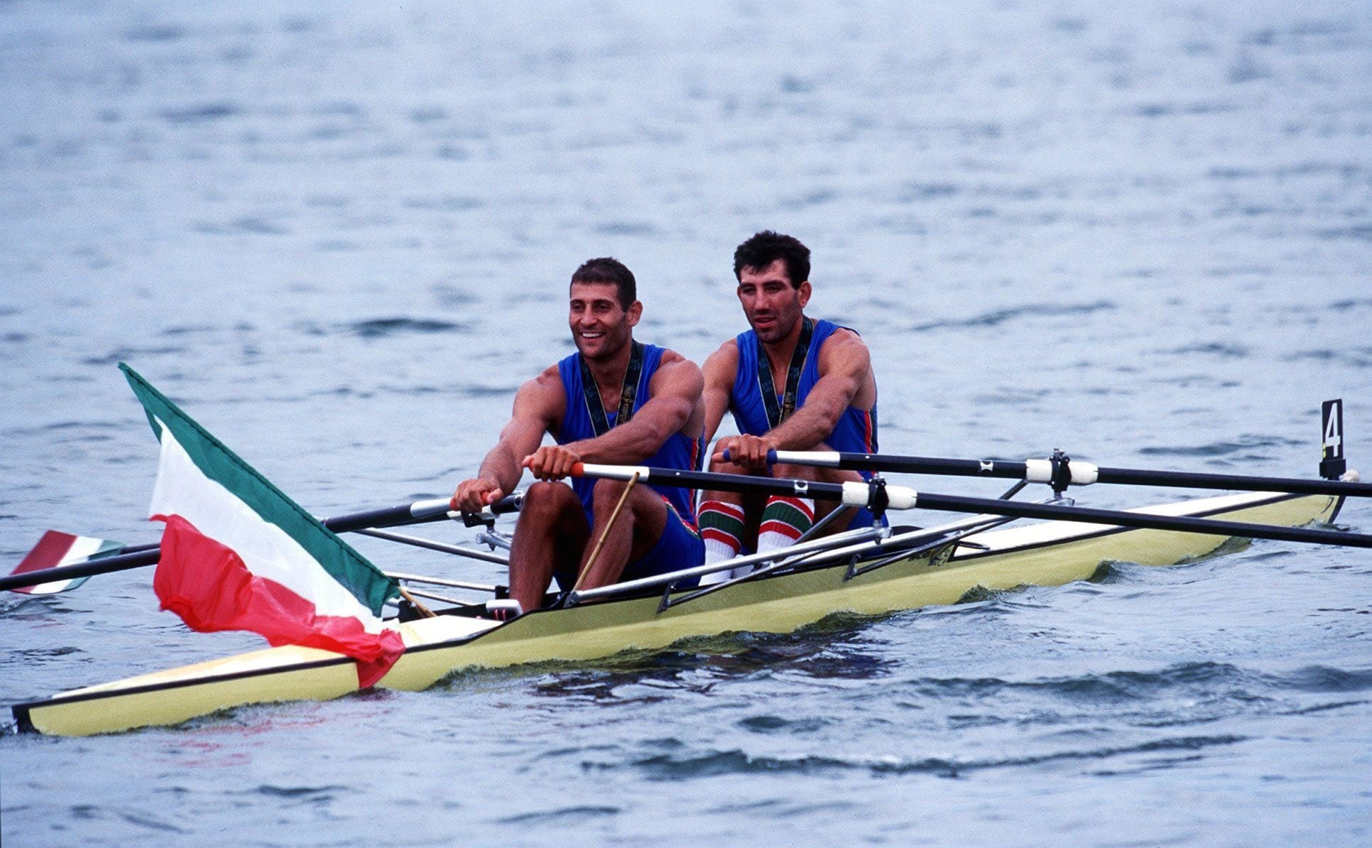 Atlanta 1996: Davide Tizzano e Agostino Abbagnale, vincono l’oro alle Olimpiadi
