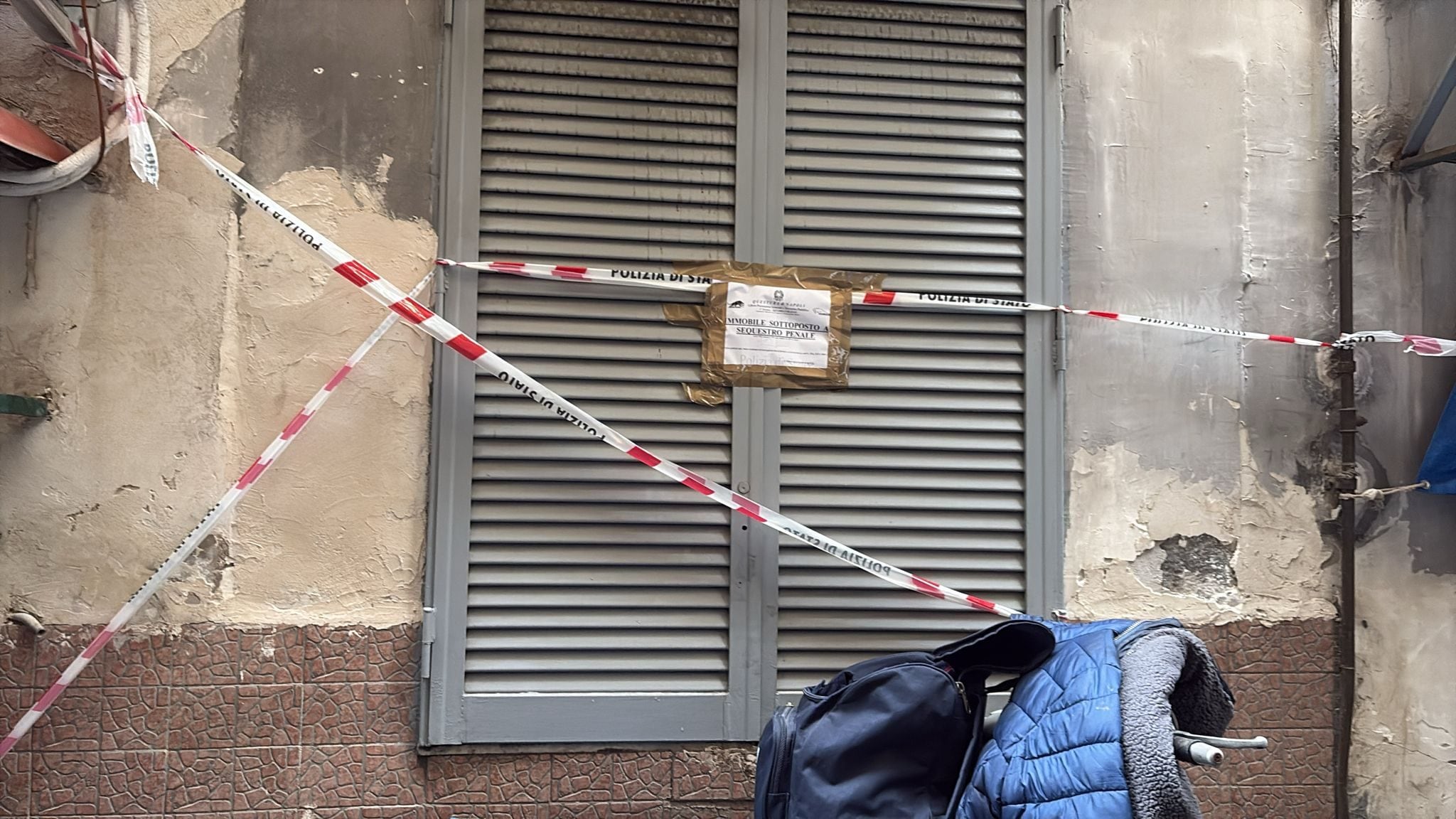 L’appartamento coinvolto nell’incendio / Fanpage.it