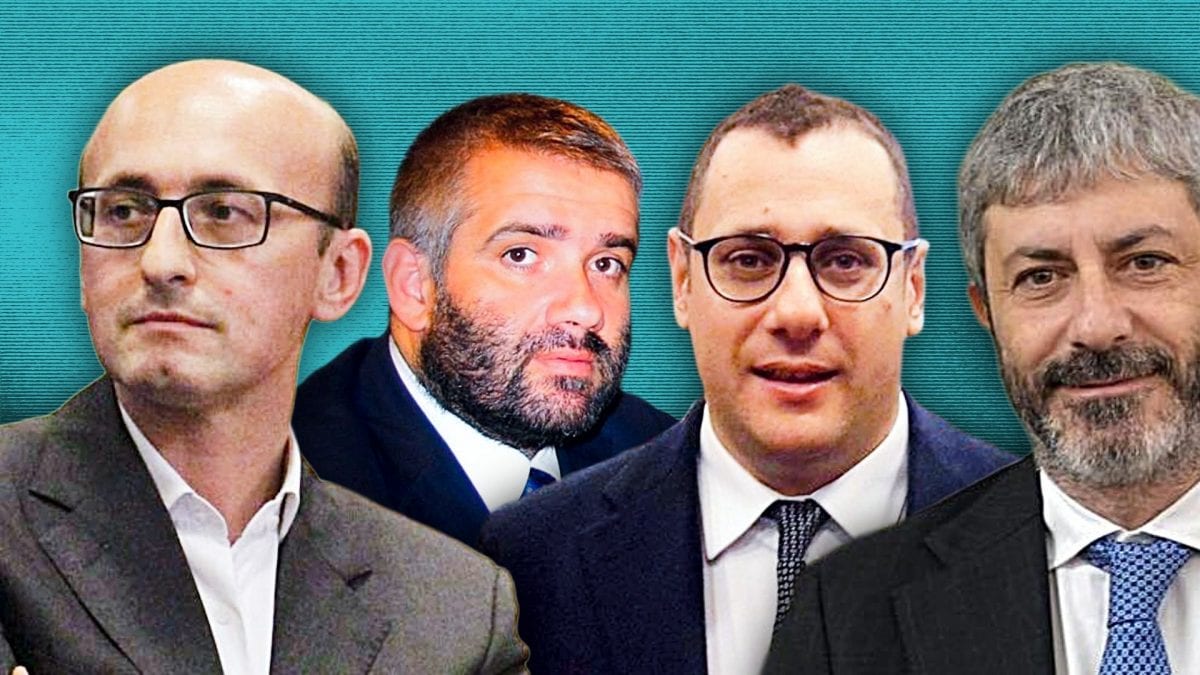 Mario Casillo, Tonino Scala, Armando Cesaro, Roberto Fico