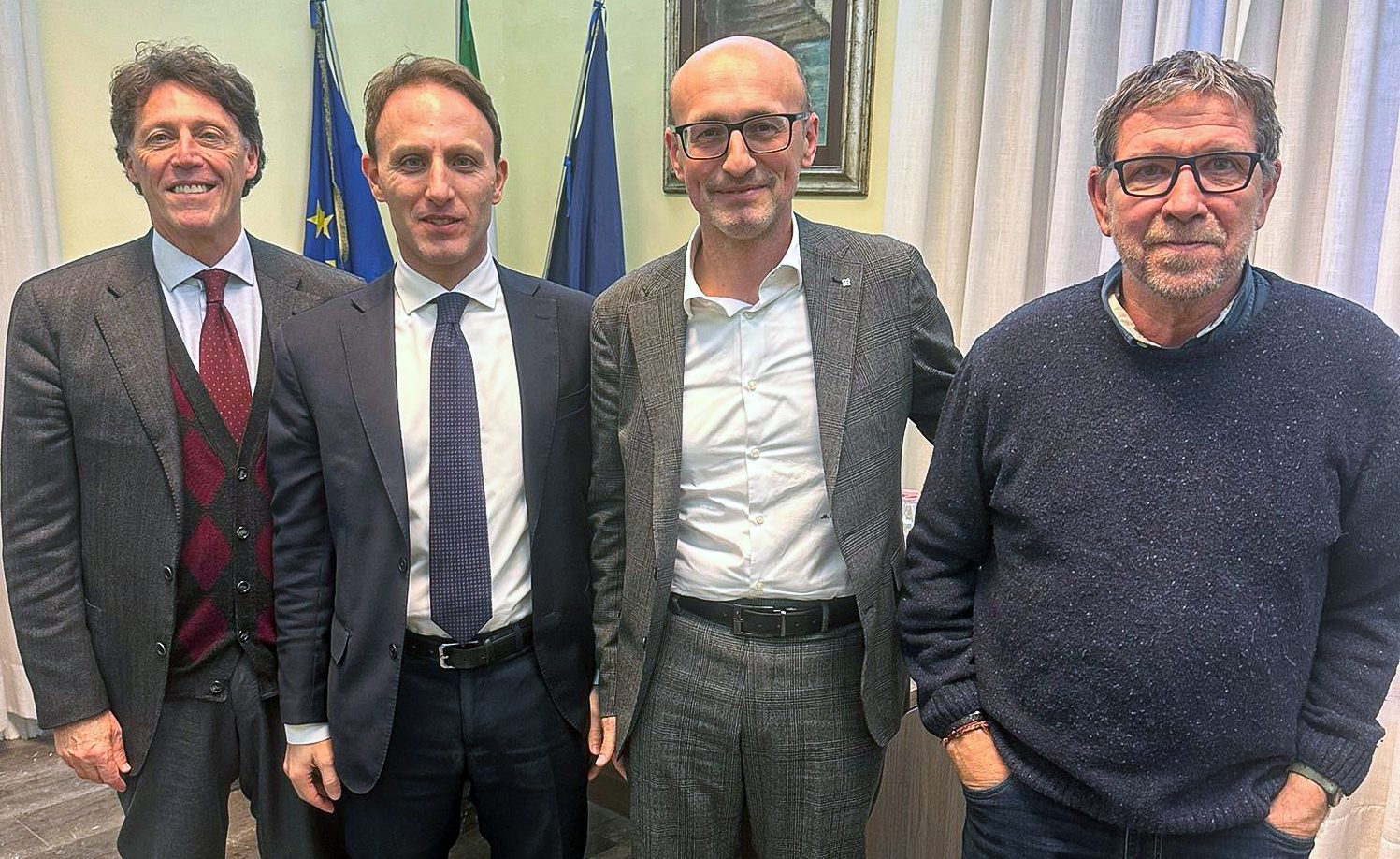 La recente riunione degli assessori Dem Cuomo, Casill e Morniroli, col segretario De Luca