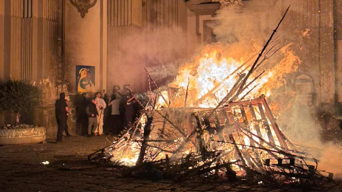 Il cippo al rione Sanità quest’anno