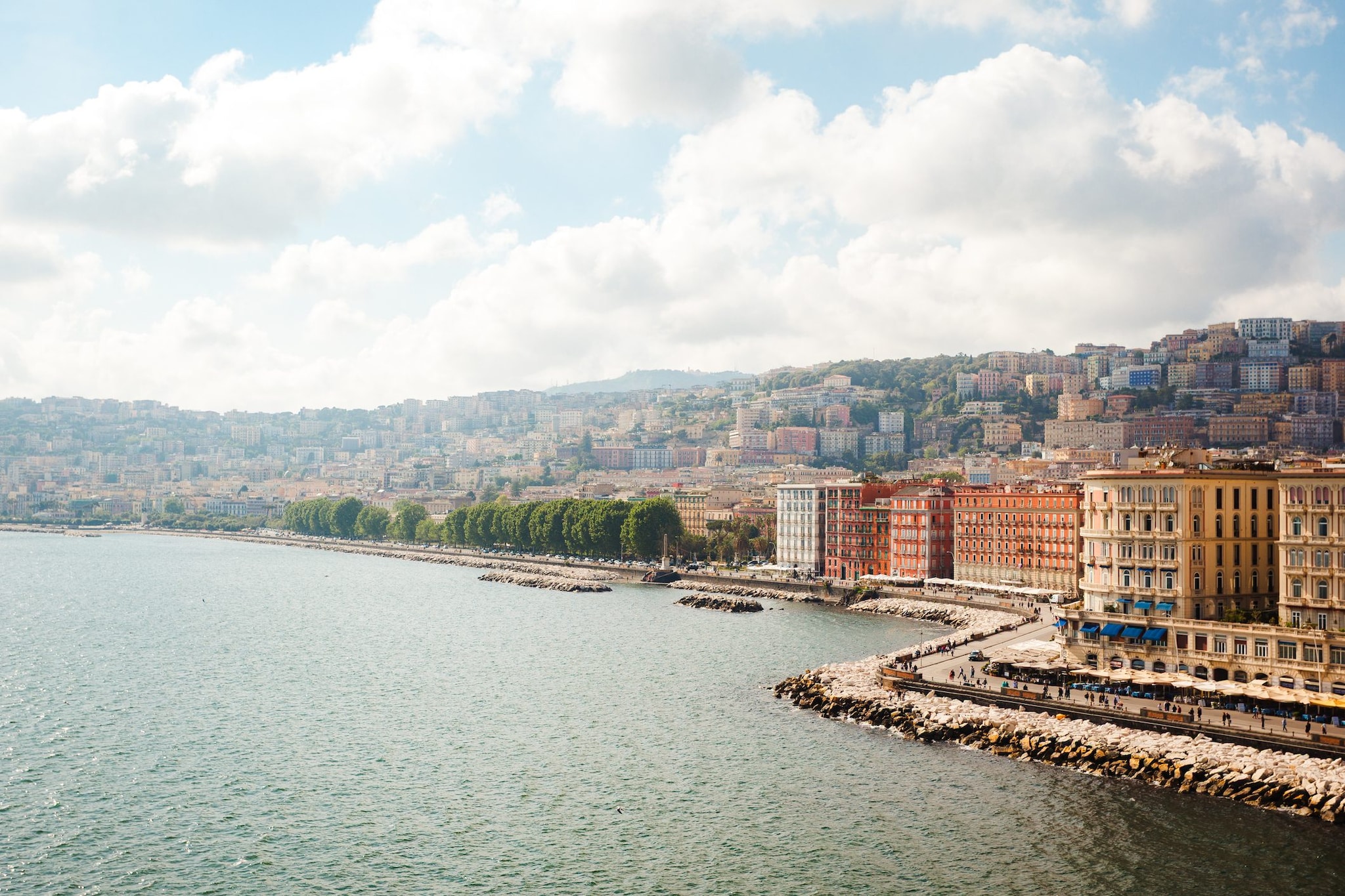 Il Lungomare di Napoli / immagine di repertorio