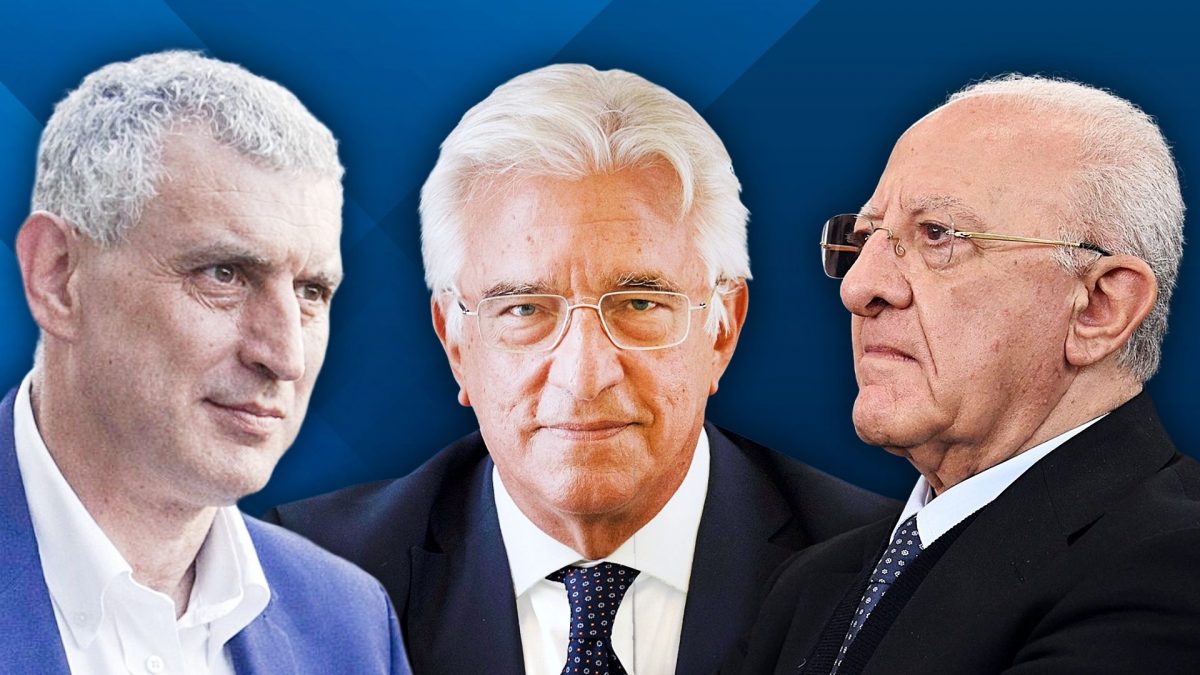 Nello Mastursi, Enzo Napoli e Vincenzo De Luca