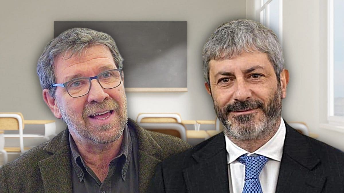 Andrea Morniroli e Roberto Fico