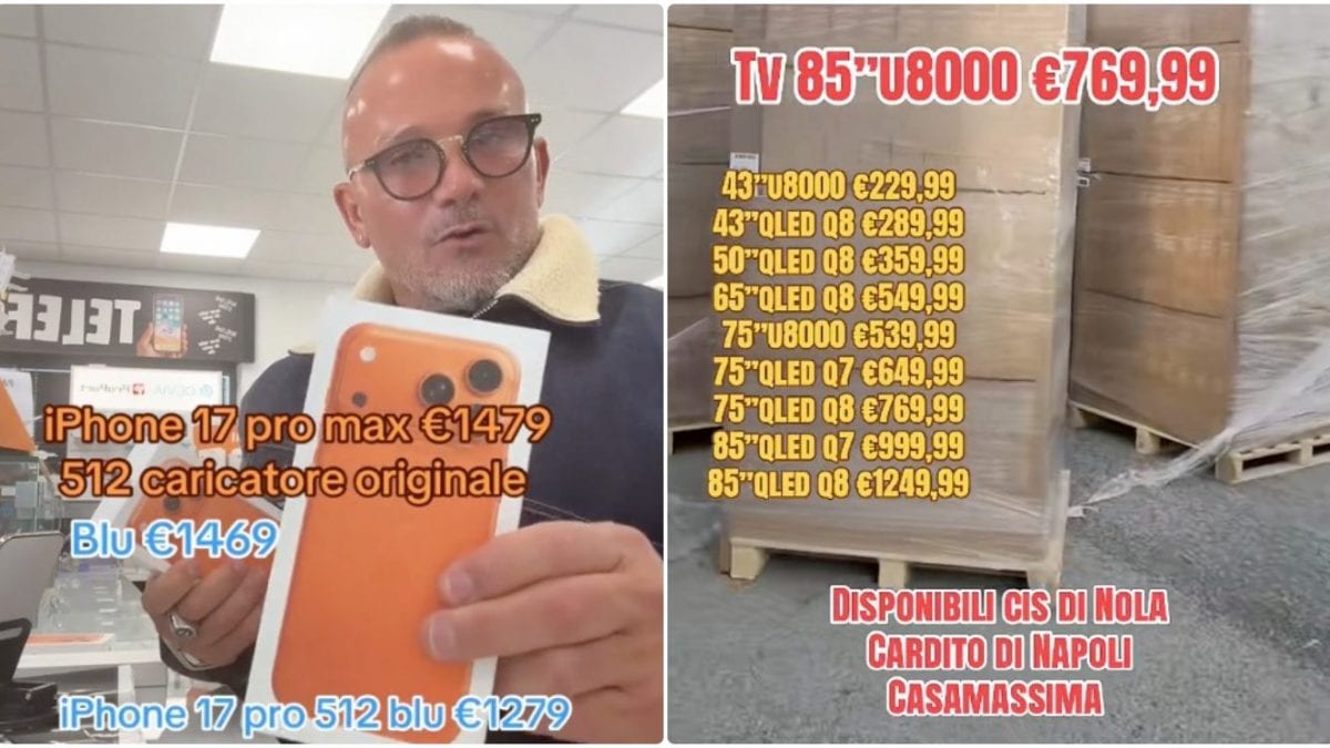 Frame dai video pubblicati da Angelo Napolitano dopo il sequestro