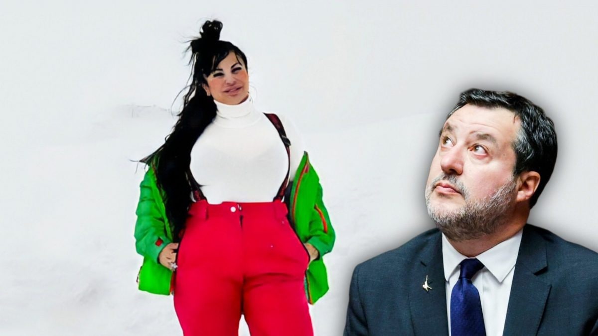 Rita De Crescenzo e Matteo Salvini