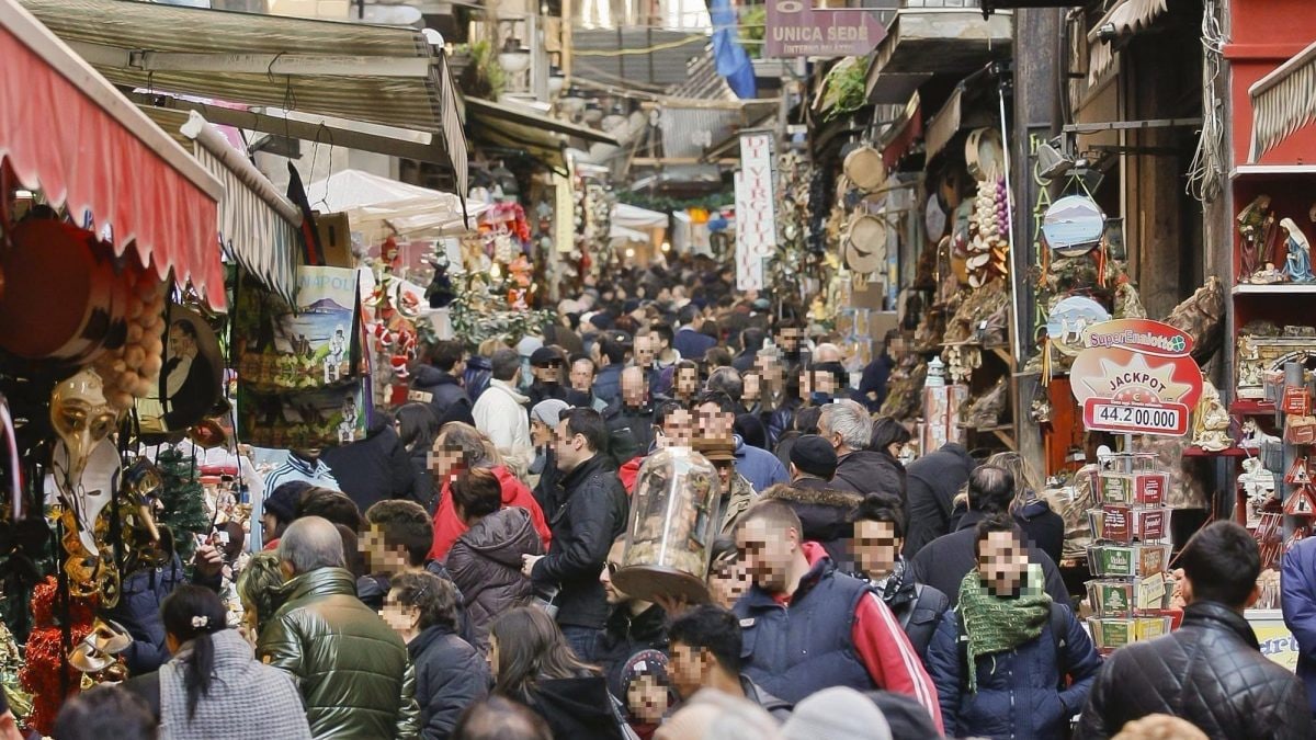 Via San Gregorio Armeno / immagine di repertorio
