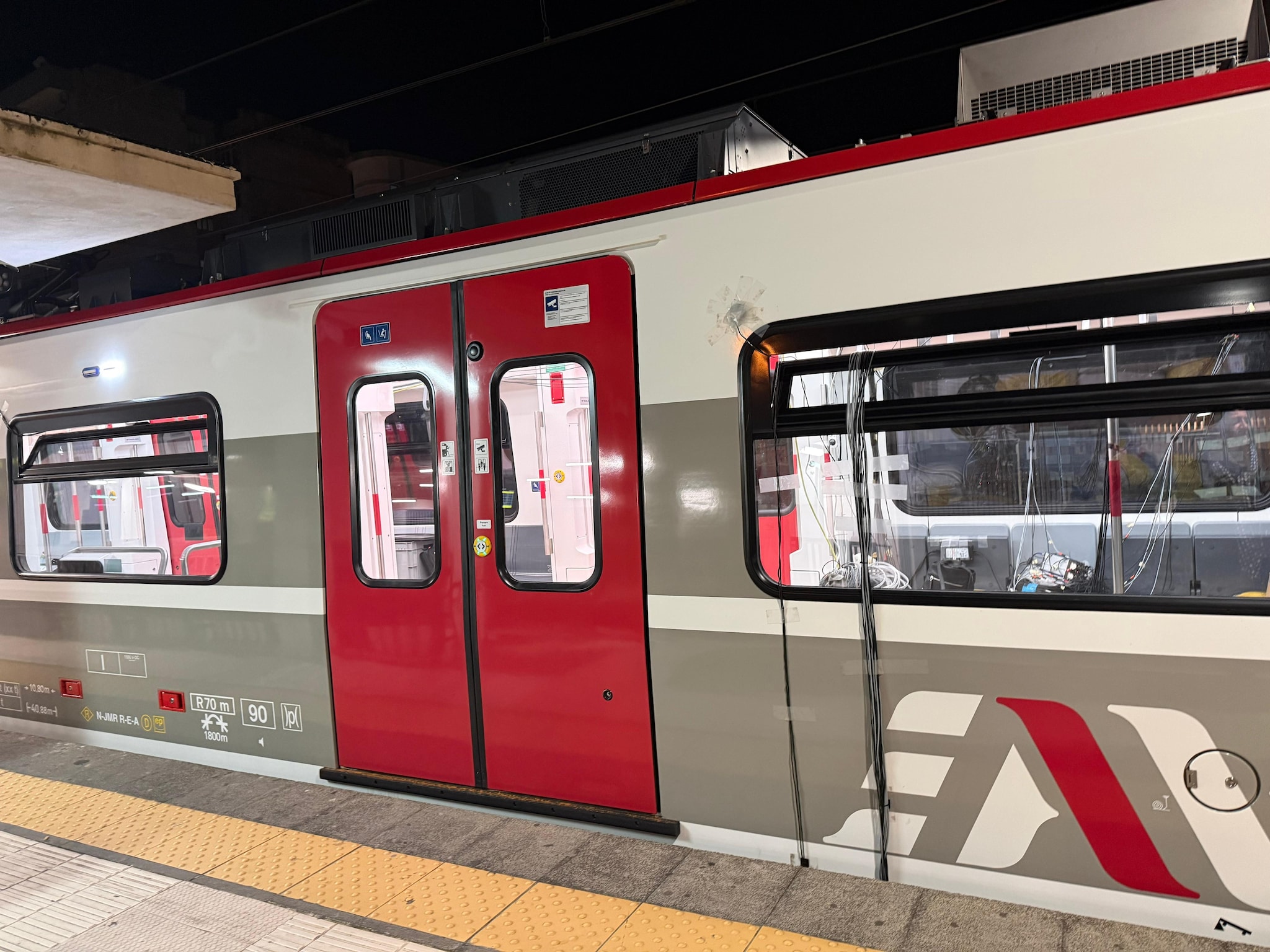 Il nuovo treno della Circumvesuviana