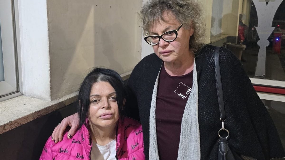 Iolando con Loredana Rossi (Associazione Trans Napoli). Foto: Antinoo Arcigay Napoli