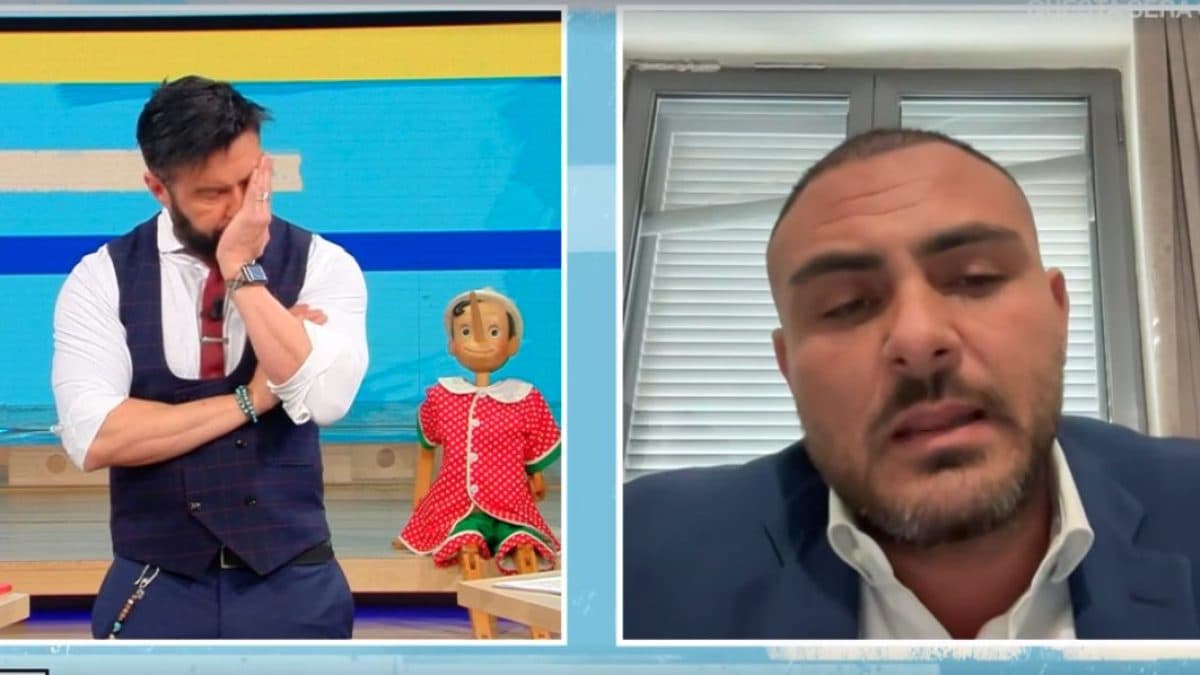 Federico Ruffo e Francesco Petruzzi durante la diretta