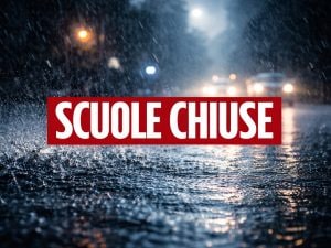 Scuole chiuse domani per allerta meteo arancione in Campania: alcuni comuni hanno già deciso