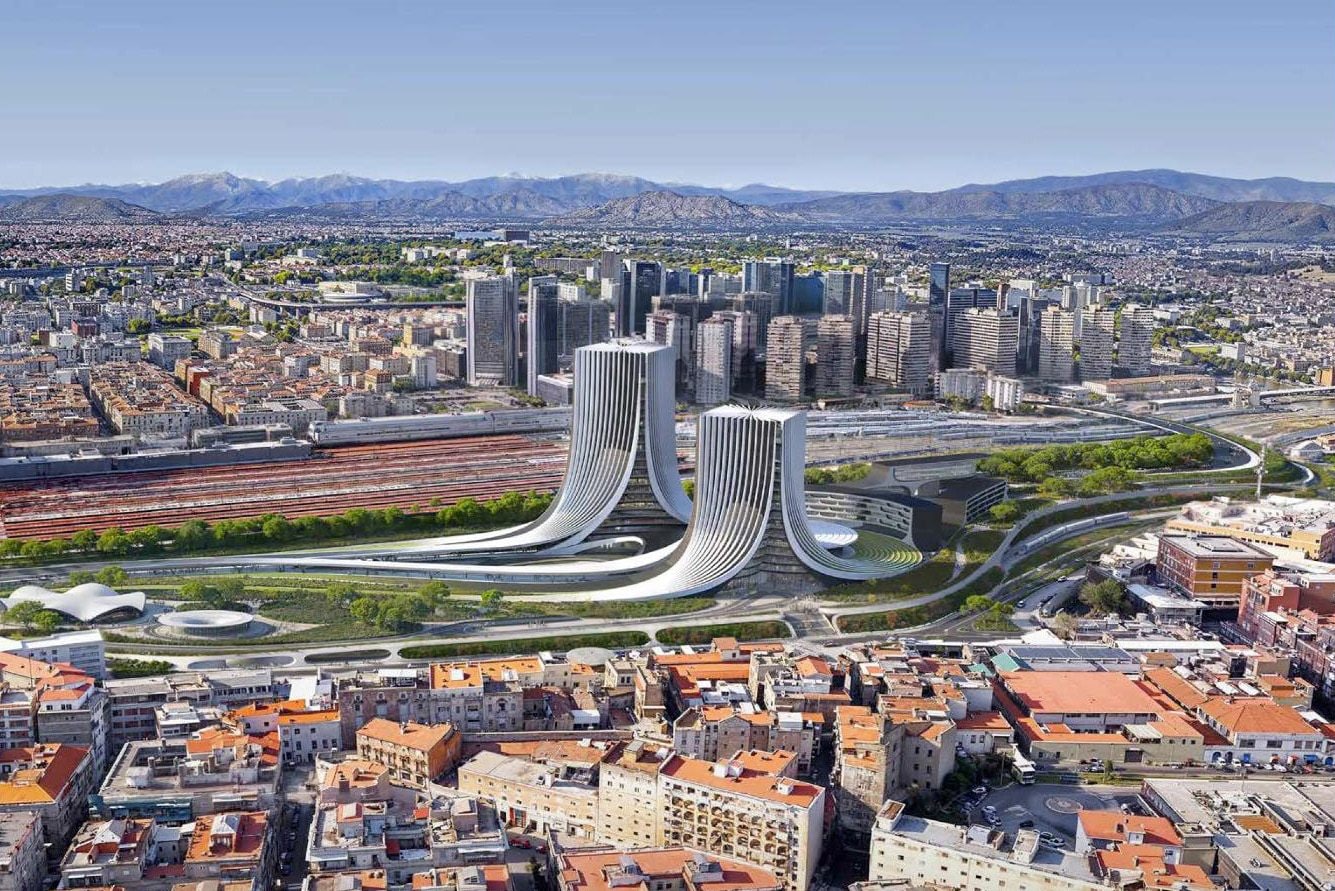 Il rendering progettuale de "Il Faro"