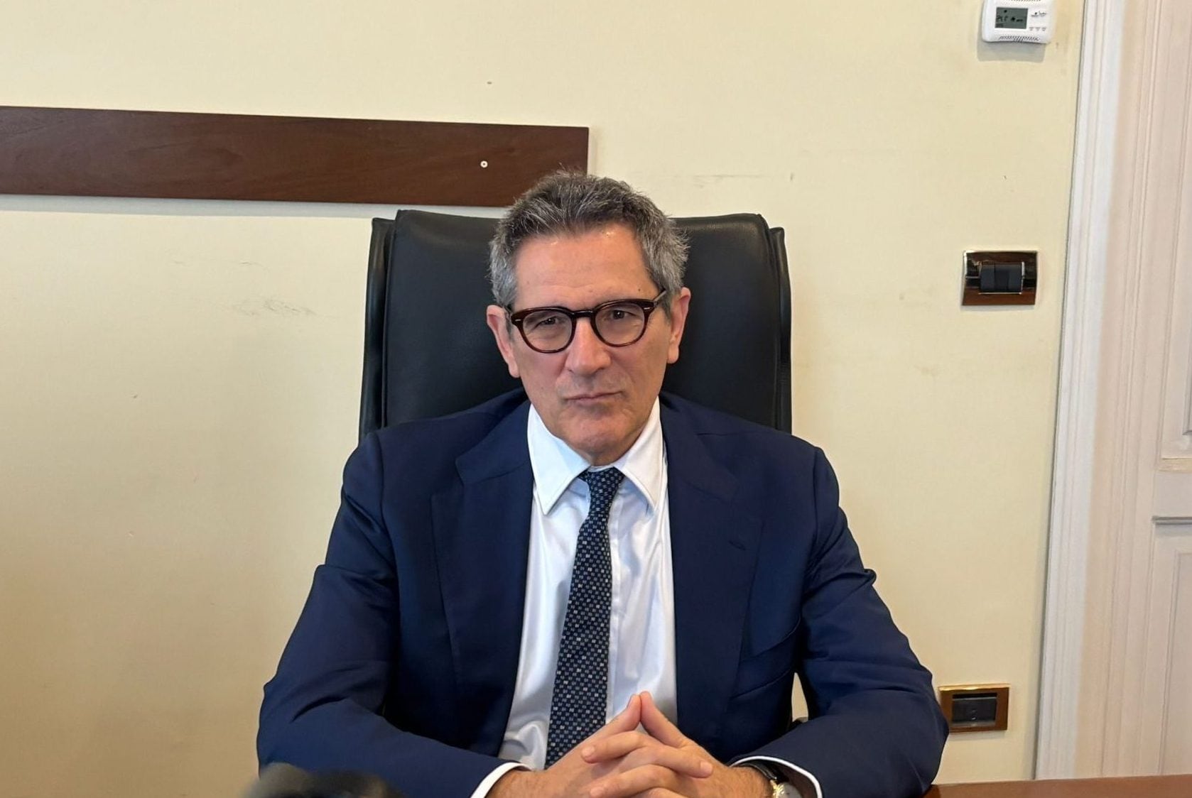 Il presidente del Tar Campania, Nicola Gaviano / Fanpage.it