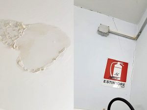 “La scuola del Rione Conocal di Napoli ha la muffa alle pareti”: aula chiusa e bimbi spostati