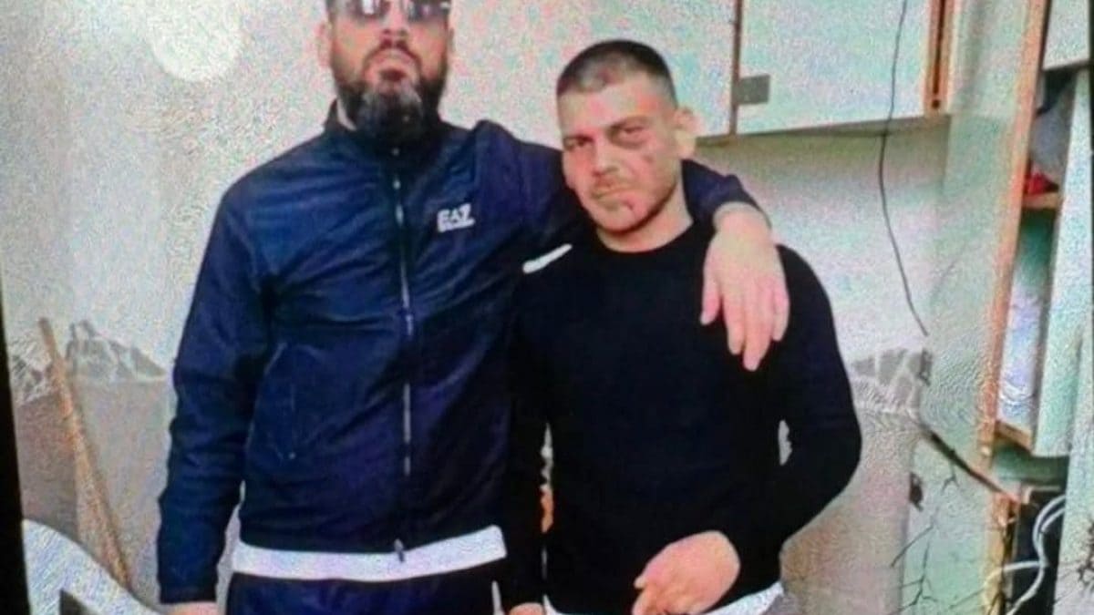 Andrea Sirica (a destra) e il fratello Daniele