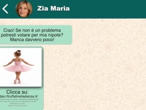 “Puoi votare mia nipote?”: come funziona la “truffa della ballerina” su Whatsapp