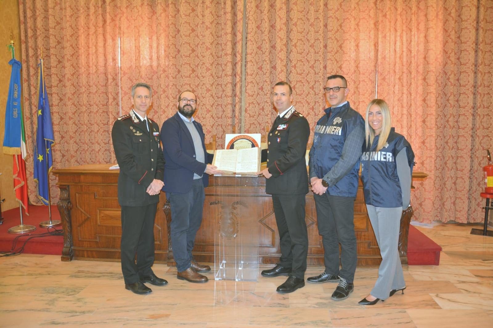 Il manoscritto restituito all’Archivio di Stato di Salerno