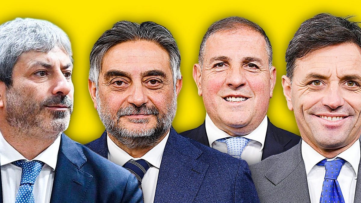 Roberto Fico, Corrado Matera, Massimo Pelliccia e Ciro Buonajuto