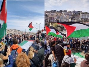 Global Flotilla, tappa a Napoli prima di ripartire per Gaza: “Stavolta dobbiamo riuscirci”