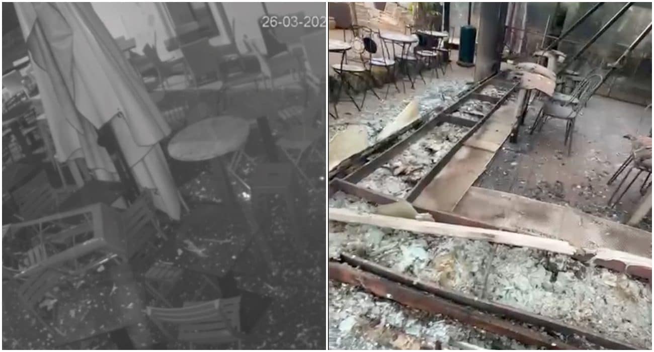Paestum, bombe contro ristorante e wine bar gestiti da due fratelli, lesplosione in video