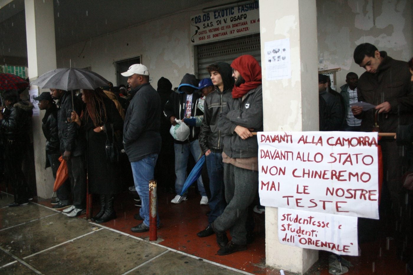 Castel Volturno, il luogo della strage di San Gennaro