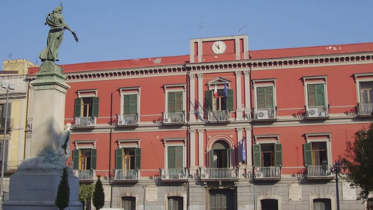 Il Municipio di Pagani (Salerno)