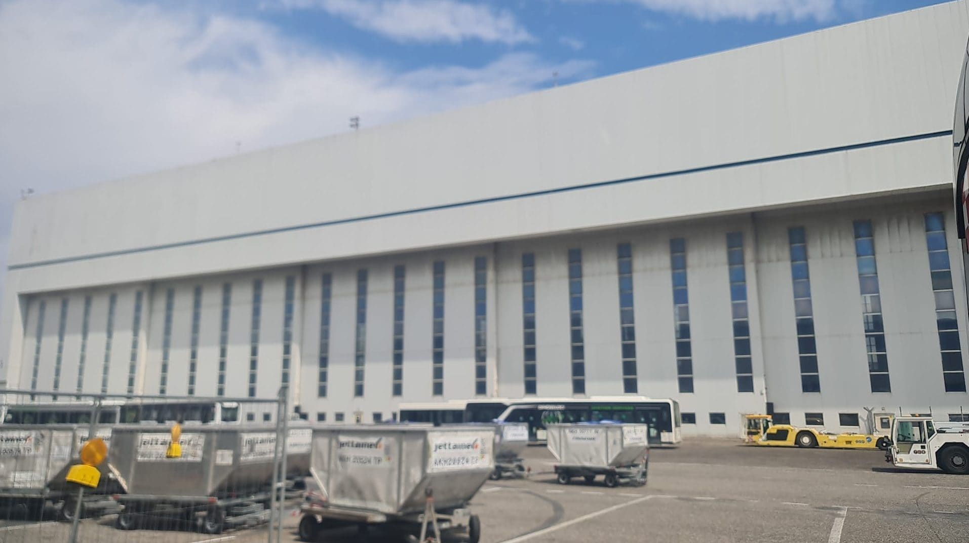 L’area del nuovo Terminal Baia 1