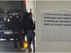 L’Ospedale del Mare ha ricevuto le barelle dopo il controllo dei Nas e i sospetti su un giro d’affari abusivo