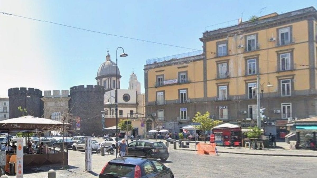 La zona di Porta Capuana a Napoli