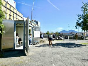 A piazza Garibaldi arrivano i nuovi chioschi: artigianato, caffetteria, spettacoli e servizi per turisti