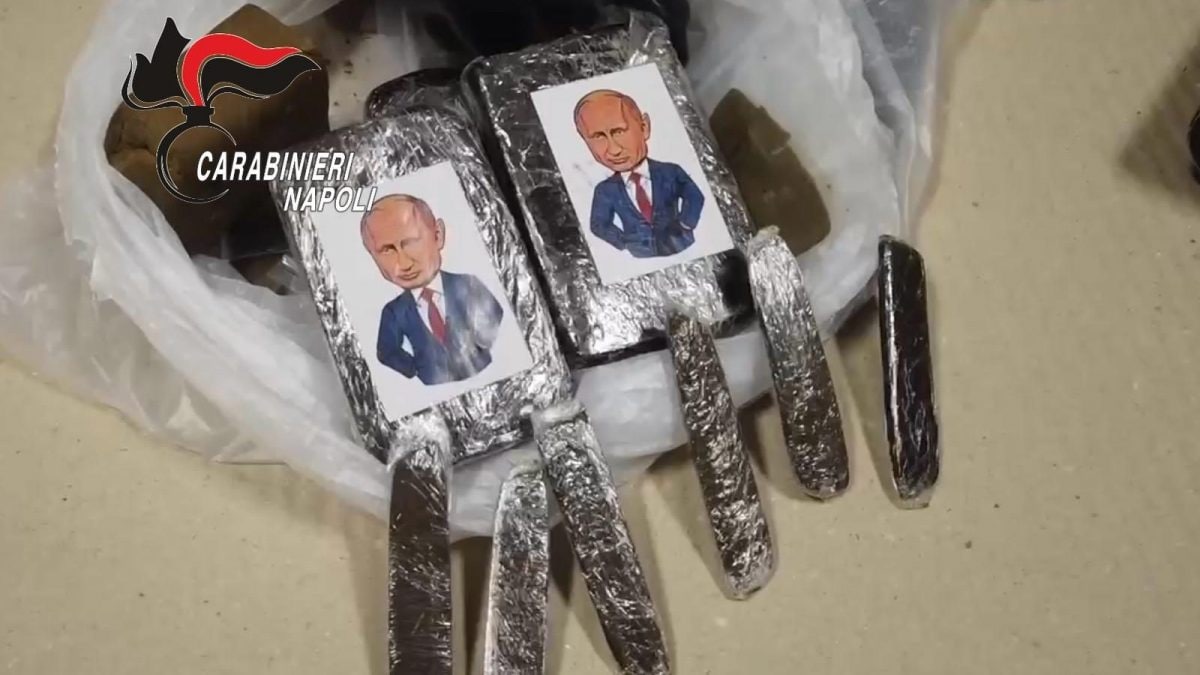 La droga con il "marchio" Putin