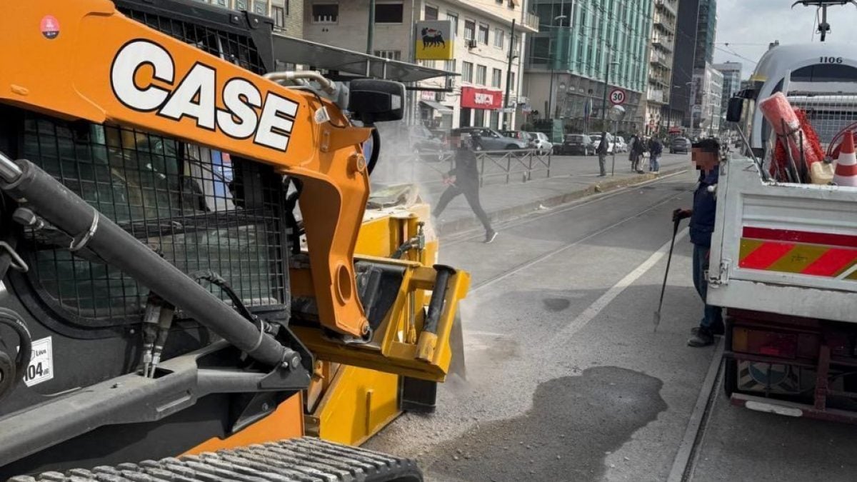 Cantiere in via Cristoforo Colombo