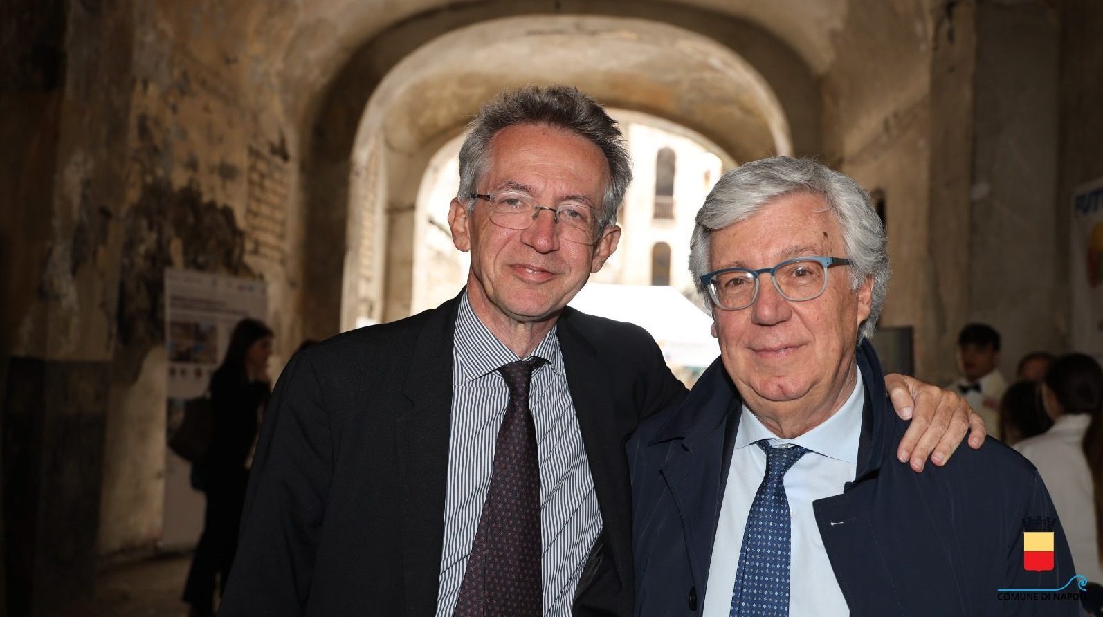 Gaetano Manfredi e Paolo Siani