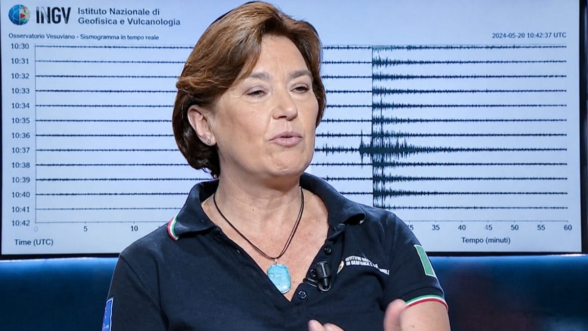 Lucia Pappalardo, direttrice Osservatorio Vesuviano Ingv