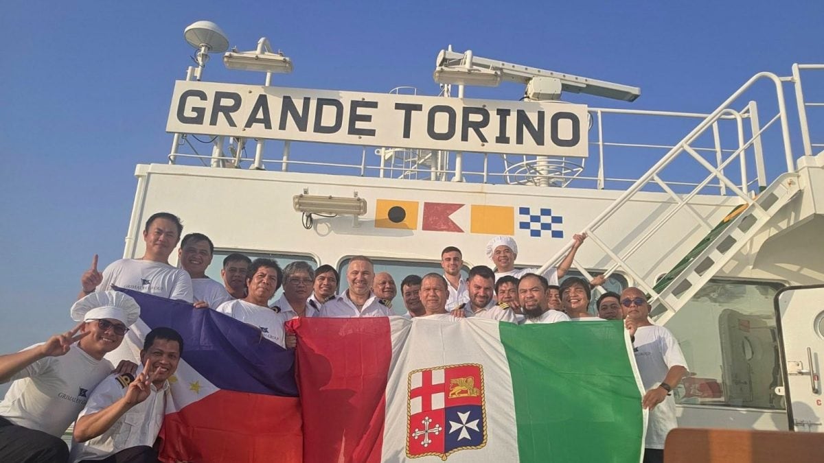 L’equipaggio della "Grande Torino"
