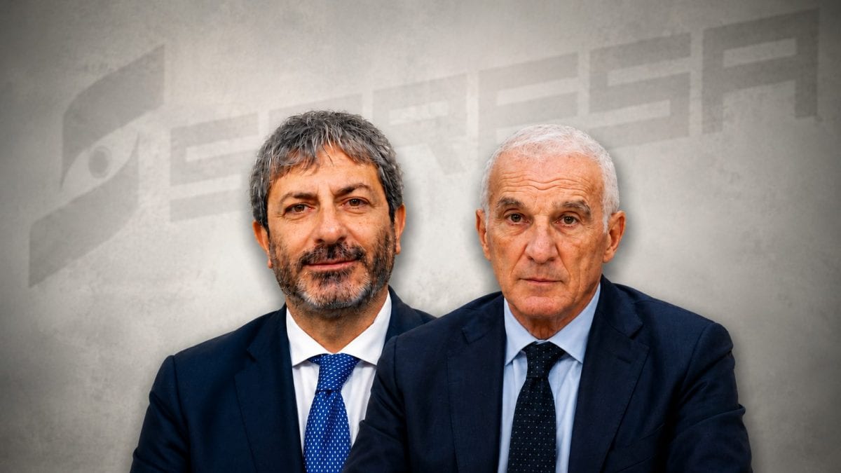 Il governatore Roberto Fico e Tommaso Casillo, capo di Soresa