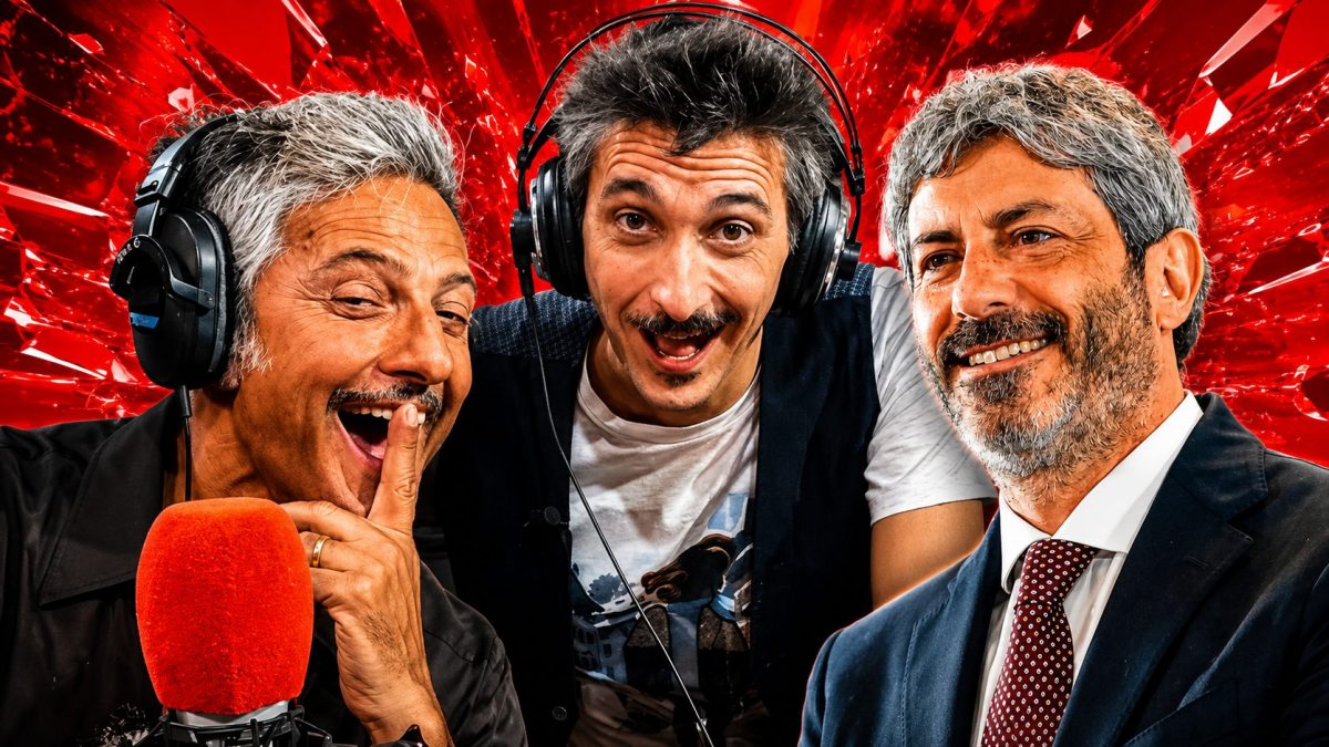 Rosario Fiorello, Fabrizio Biggio, Roberto Fico