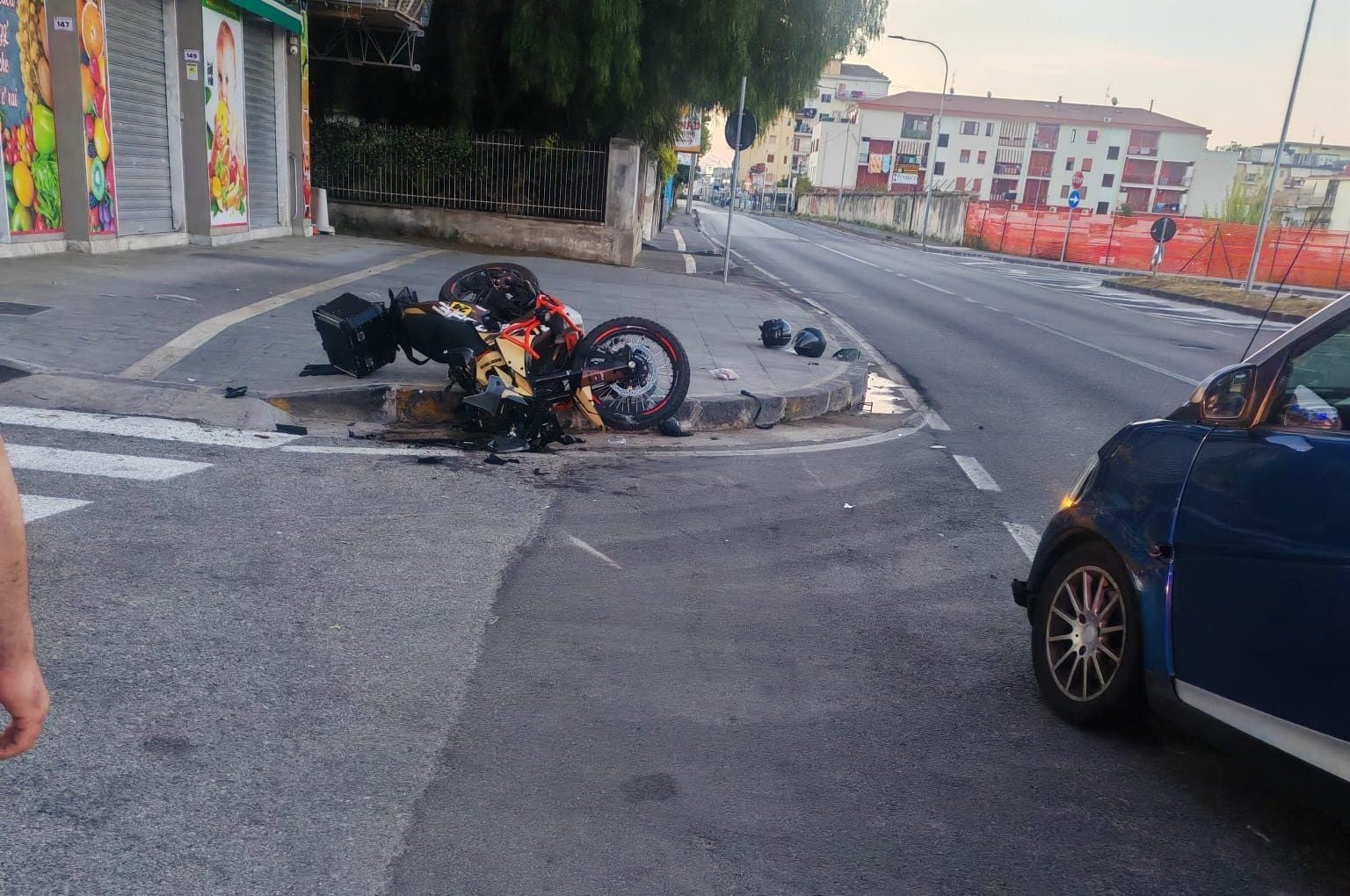 Incidente a Pontecagnano Faiano / Fanpage.it