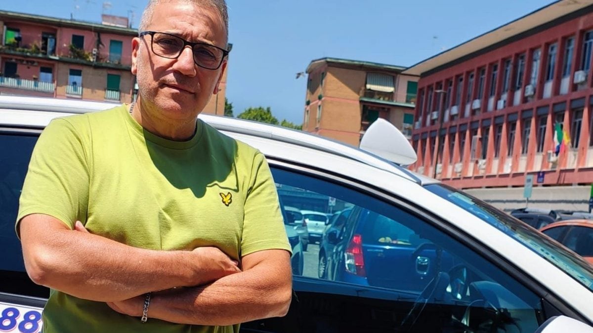 Il tassista Antonio Scherillo
