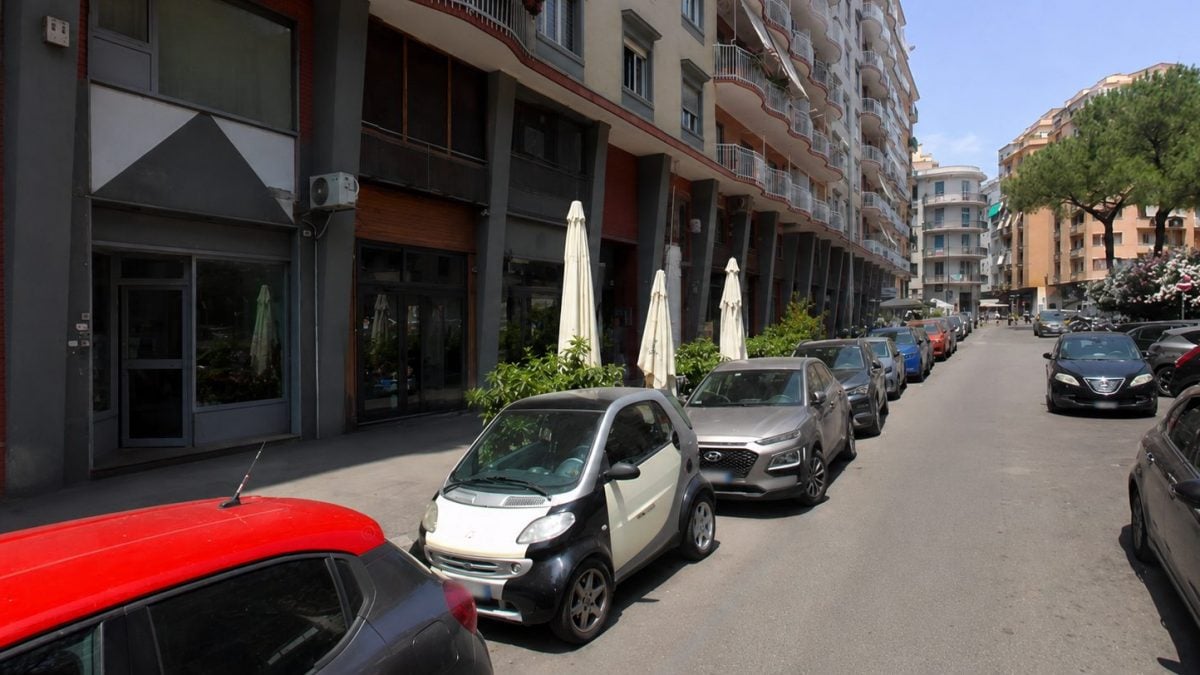 La zona di via Ruoppolo, scenario dell’aggressione