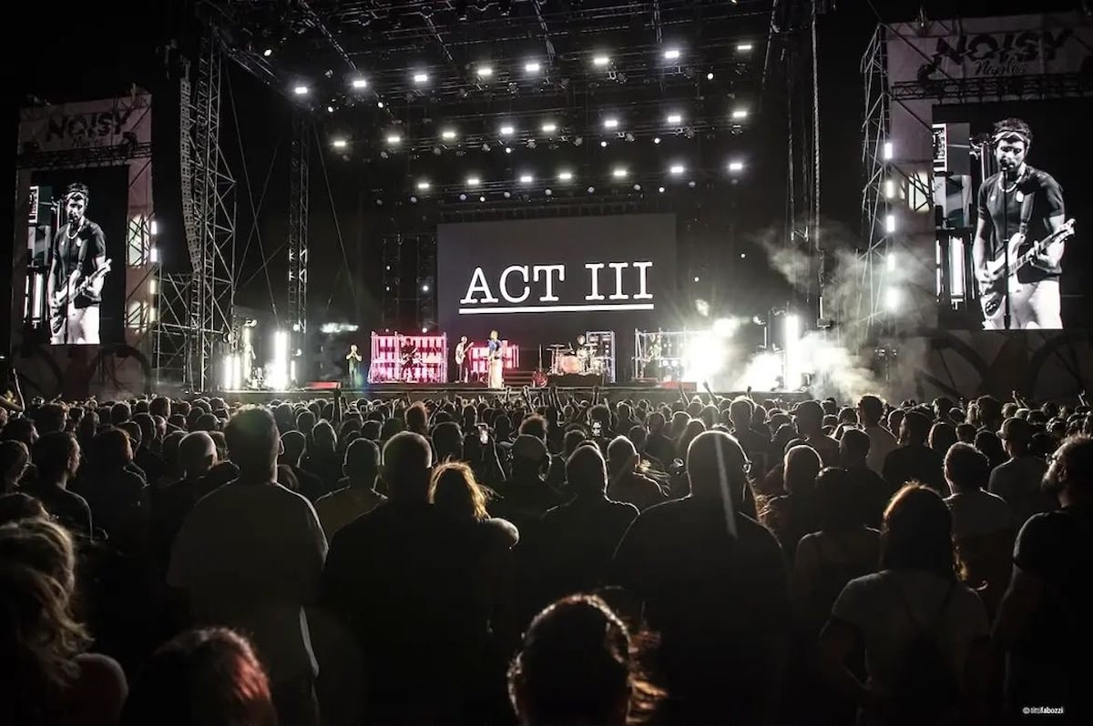 Il pubblico al Noisy Naples Fest – ph Titti Fabozzi